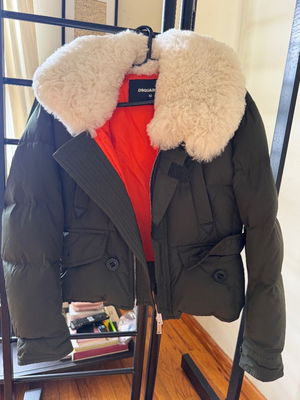 Dsquared2 green puffer